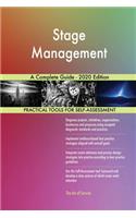 Stage Management A Complete Guide - 2020 Edition