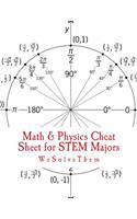 Math & Physics Cheat Sheet for STEM Majors