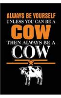 Always Be Yourself Unless You Can Be a Cow Then Always Be a Cow