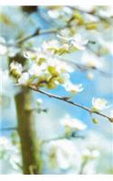 Spring Blossoms (Simple Daily Planner with Habit Tracker): 6 x 9, Medium Ruled, Soft Cover