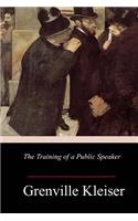 The Training of a Public Speaker