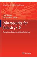 Cybersecurity for Industry 4.0