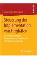 Steuerung der Implementation von Flughäfen