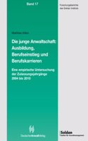 Die Junge Anwaltschaft: Ausbildung, Berufseinstieg Und Berufskarrieren
