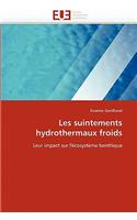Les Suintements Hydrothermaux Froids
