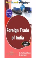 University of Lucknow (LU) Foreign Trade of India book of B.Com 4th semester By Thakur Publication