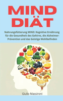 MIND Diät: Nahrungsfütterung MIND: Kognitive Ernährung für die Gesundheit des Gehirns, die Alzheimer-Prävention und das Geistige Wohlbefinden