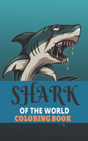 Shark Of The World Coloring Book