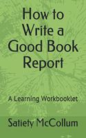How to Write a Good Book Report
