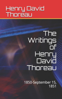 The Writings of Henry David Thoreau: 1850-September 15, 1851(8 Volume)