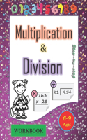 Multiplication and division workbook Ages 6-9