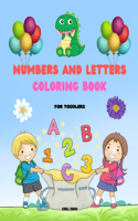 Numbers And Letters Coloring Book
