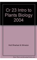 Cr 23 Intro to Plants Biology 2004