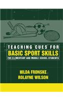 Teaching Cues for Basic Sport Skills for Elementary and Middle School Students