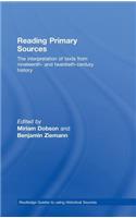 Reading Primary Sources