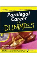 Paralegal Career for Dummies