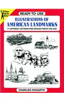 Ready-to-Use Illustrations of American Landmarks: (Dover Clip Art Ready-to-Use)