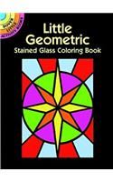 Little Geometric Stained Glass Coloring Book