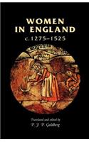 Women in England, 1275-1525