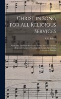 Christ in Song for All Religious Services