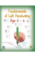 Fundamentals of Left Handwriting, Age 5 - 6