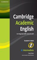 Cambridge Academic English B1+ Intermediate Student's Book South Asian Edition