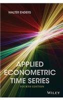 Applied Econometric Time Series: (Wiley Series in Probability and Statistics)