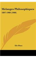 Melanges Philosophiques