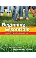 Beginning Essentials in Early Childhood Education