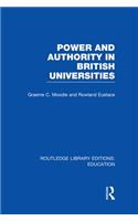 Power & Authority in British Universities