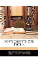Fortschritte Der Physik