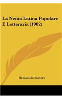 Nenia Latina Popolare E Letteraria (1902)