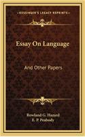 Essay on Language