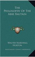 The Philosophy of the ABBE Bautain