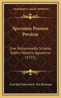 Specimen Poeseos Persicae