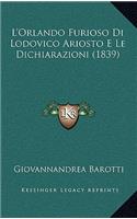 L'Orlando Furioso Di Lodovico Ariosto E Le Dichiarazioni (1839)