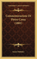 Commemorazione Di Pietro Cossa (1881)