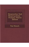 Steuerarten Und Steuersysteme