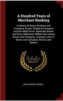 A Hundred Years of Merchant Banking