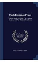 Stock Exchange Prices