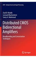 Distributed CMOS Bidirectional Amplifiers