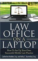 Law Office On A Laptop