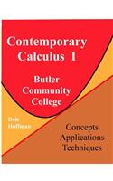 Contemporary Calculus I