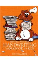 Printing Practice Handwriting Workbook for Kids