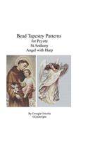 Bead Tapestry Pattern for Peyote St. Anthony and Angel with Harp