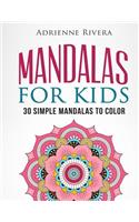 Mandalas For Kids: (English)