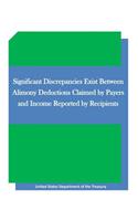 Significant Discrepancies Exist Between Alimony Deductions Claimed by Payers and Income Reported by Recipients