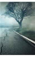 Desolate Road Grid Notebook: 150 Page Grid Notebook Journal Diary