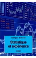 Statistique et expérience