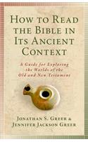 How to Read the Bible in Its Ancient Context
